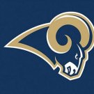Los Angeles Rams Logo Stripe Flag 3x5 ft