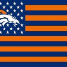 Denver Broncos Star Stripes 3x5 ft