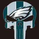 Philadelphia Eagles team Flag 3x5 ft skeleton