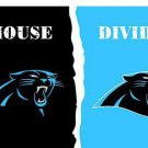 Carolina Panthers vs Carolina Panthers Divided Flag