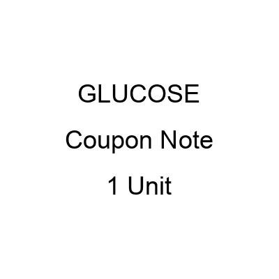 :BUY:GLUCOSE:1 Coupon Note: