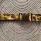1" Green Camo Dog Collar