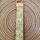Mint Paisley Key Fob