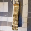 Gold Glitter Key Fob