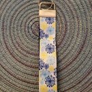Blue Starburst Key Fob