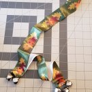 Green Fall Leaves Hanging Door Bells / Potty Training Bells