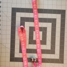 Dark Pink Anchor Hanging Door Bells / Potty Training Bells