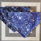 Galaxy / Stars Reversible Slip on Collar Bandana - Medium