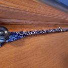 Dark Blue Paisley Hanging Door Bells / Potty Training Bells
