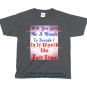 T-Shirt Funny Saying