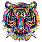 Chromatic Tiger Portrait
