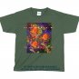 Abstract Flowers - Orange