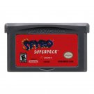 2 Games in 1-Spyro Superpack Gameboy Advance GBA Cartridge Card US Version 2 Games in 1-Spyro Superpack Gameboy Advance GBA Cartridge Card US Version