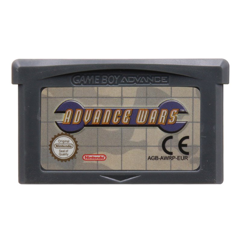 Advance Wars Gameboy Advance GBA Cartridge Card Handheld Console EUR Version