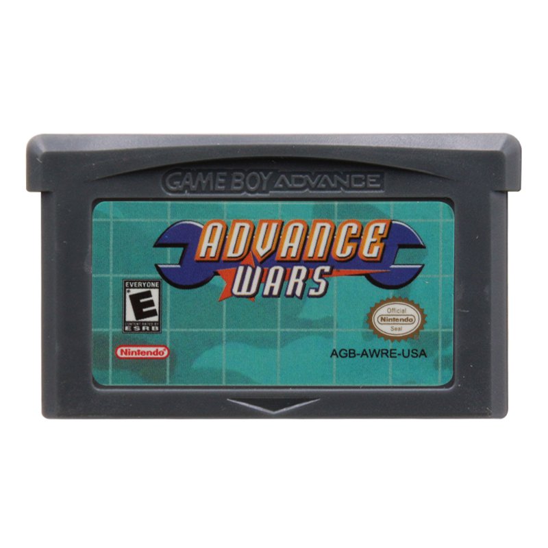 Advance Wars Gameboy Advance GBA Cartridge Card Handheld Console US Version