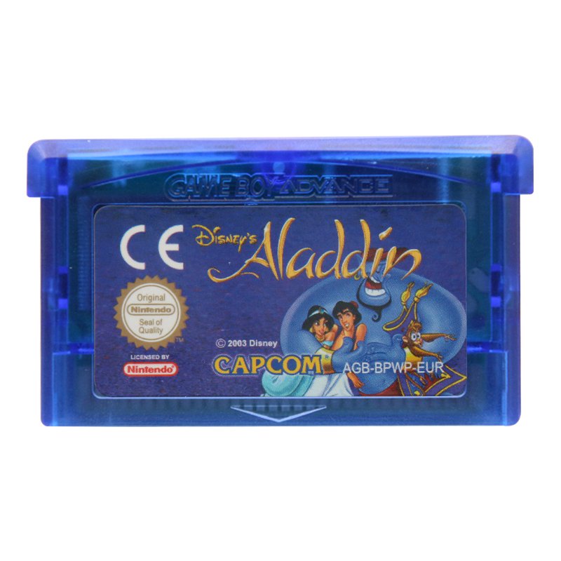 ALADDIN Gameboy Advance GBA Cartridge Card Handheld Console EUR Version