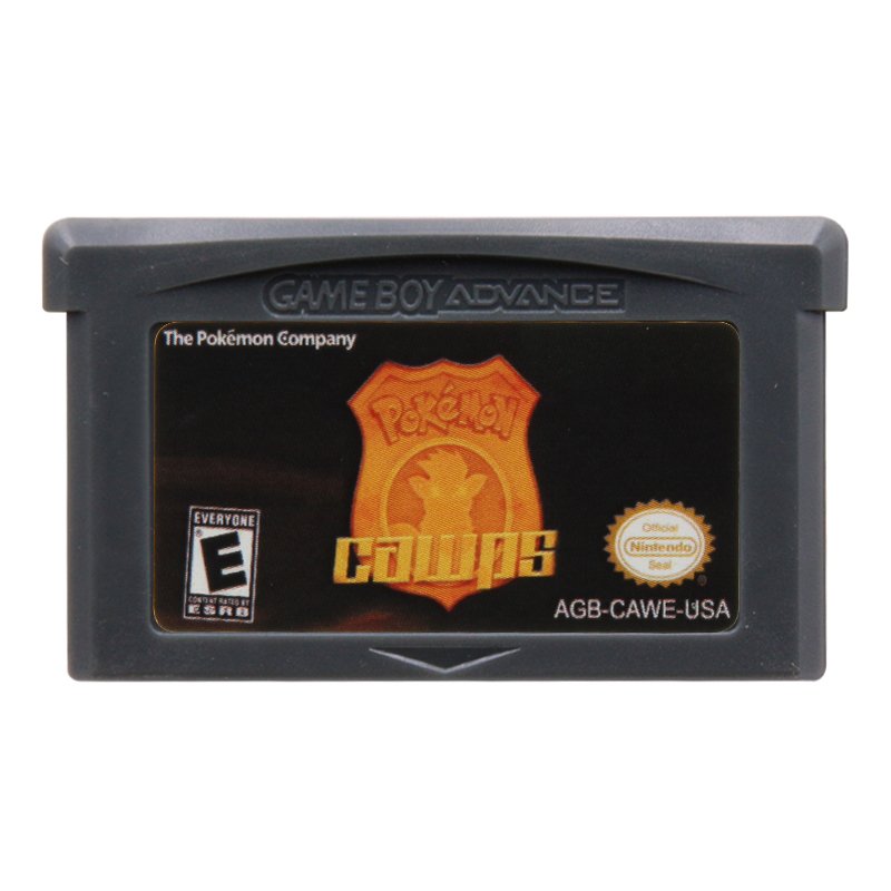 Pokemon Cawps Gameboy Advance GBA Cartridge Card US Version