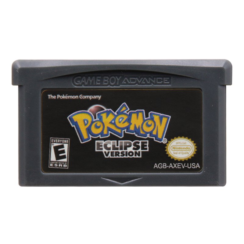 Pokemon Eclipse Version Gameboy Advance GBA Cartridge Card US Version