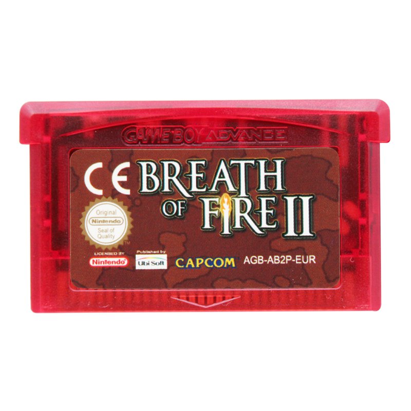 Breath of Fire II Gameboy Advance GBA Cartridge Card  EUR Version