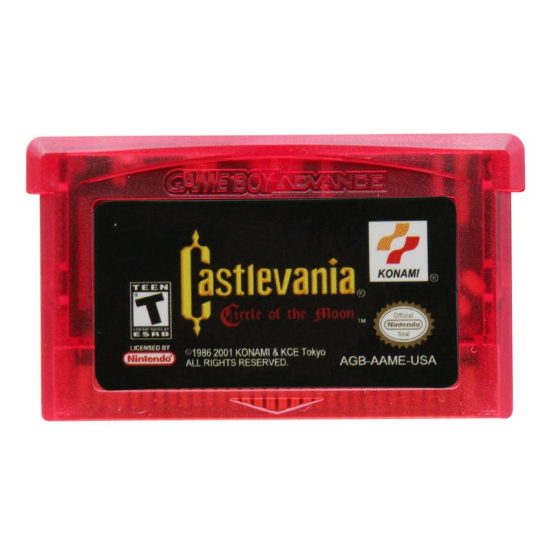 Castlevania Circle Of The Moon Gameboy Advance GBA Cartridge Card US Version