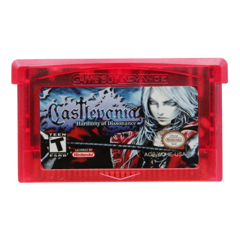 Castlevania Harmony of Dissonance Gameboy Advance GBA Cartridge Card US Version
