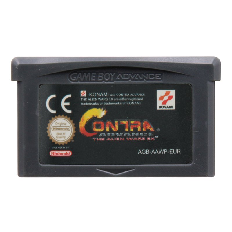 Contra Advance The Alien Wars EX Gameboy Advance GBA Cartridge EUR Version