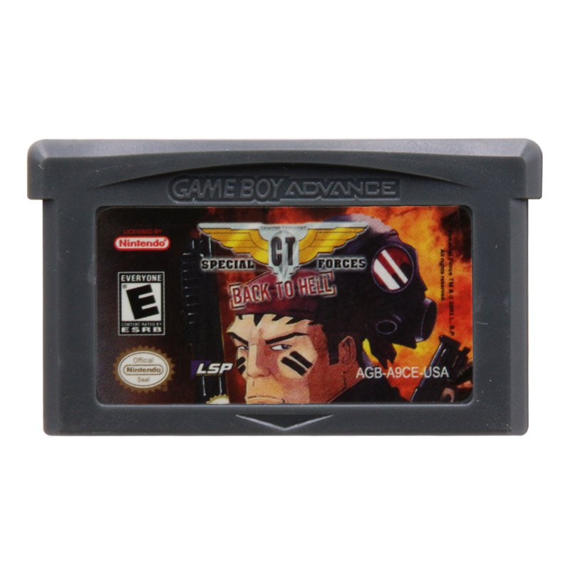 CT Special Forces Gameboy Advance GBA Cartridge Card US Version