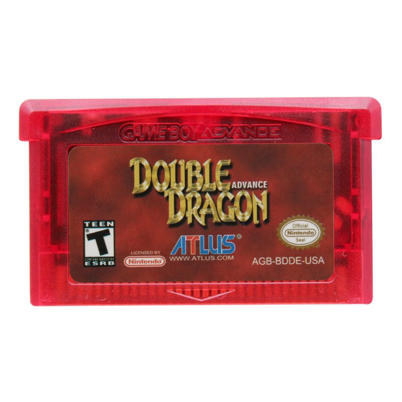 Double Dragon Advance Gameboy Advance GBA Cartridge Card US Version