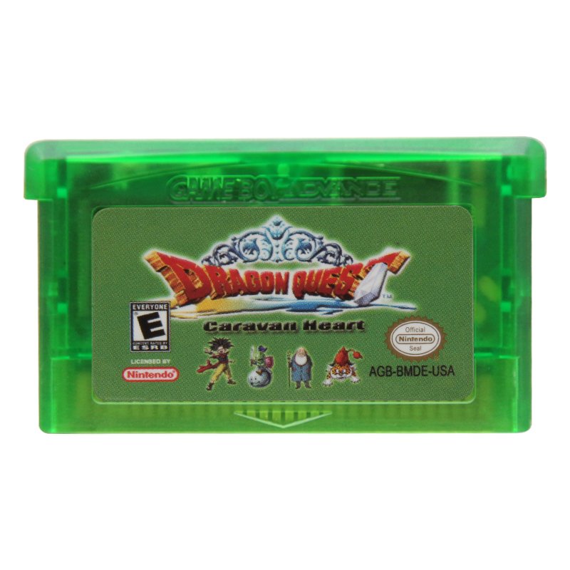 Dragon Quest Monsters Caravan Heart GBA Cartridge Card US Version