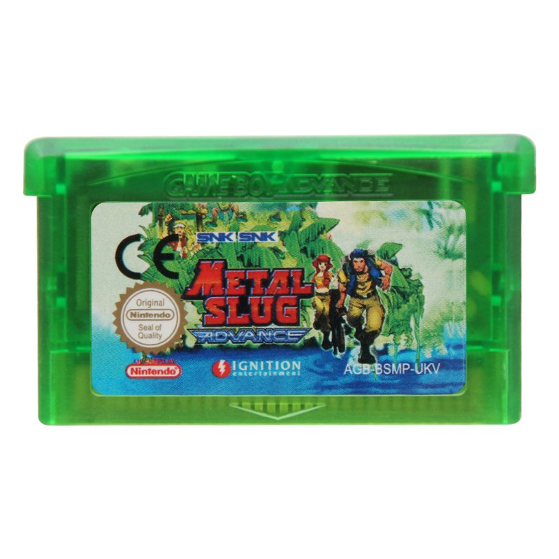 Metal Slug Advance UKV Gameboy Advance GBA Cartridge EUR Version