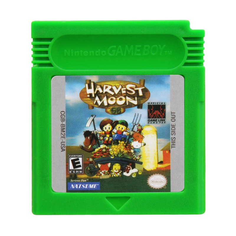 Harvest Moon Gameboy Color GBC Cartridge Card US Version