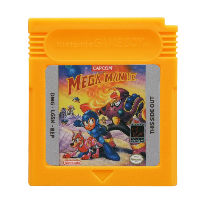 Mega Man IV Gameboy Color GBC Cartridge Card US Version