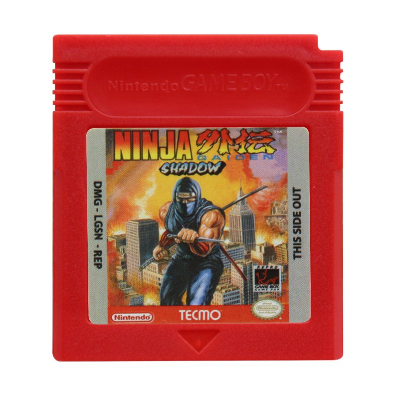 Ninja Gaiden Shadow Gameboy Color GBC Cartridge Card US Version