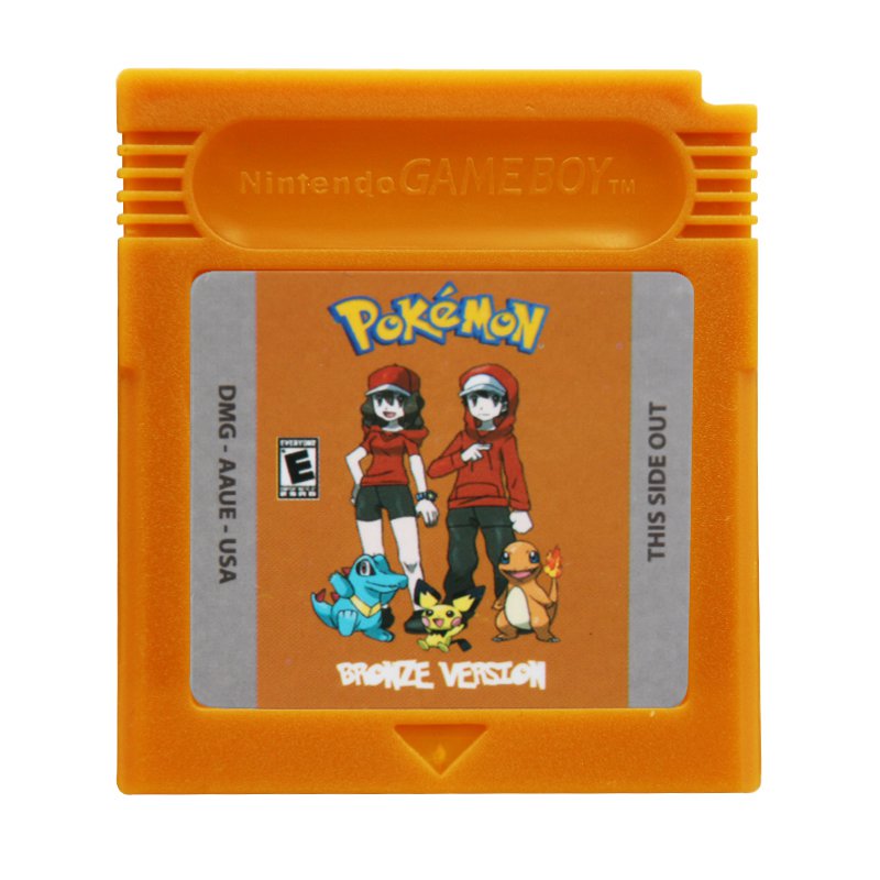 Pokemon Bronze Version Gameboy Color GBC Cartridge Card US Version
