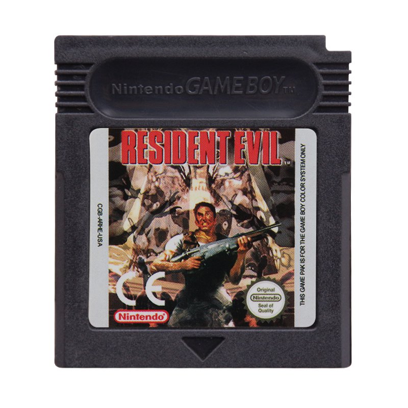 Resident Evil EU Gameboy Color GBC Cartridge Card US Version