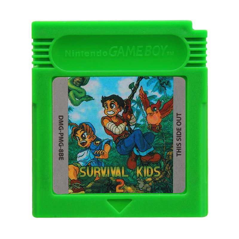 Survival Kids 2 Gameboy Color GBC Cartridge Card US Version