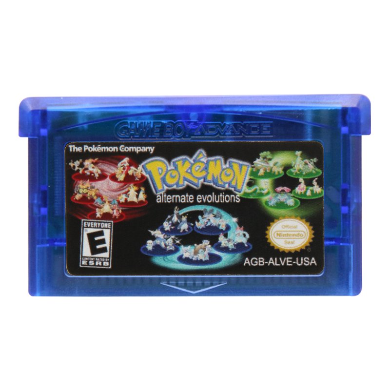 Pokemon Alternate Evolutions Gameboy Advance GBA Cartridge Card US Version