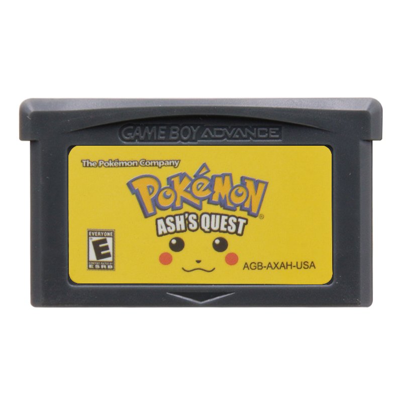 Pokemon Ash's Quest Gameboy Advance GBA Cartridge Card US Version