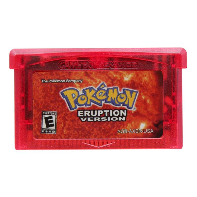Pokemon Eruption Version Gameboy Advance GBA Cartridge Card US Version