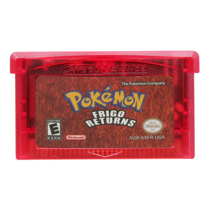 Pokemon Frigo Returns Gameboy Advance GBA Cartridge Card US Version