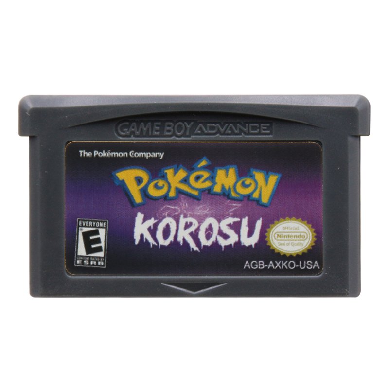 Pokemon Korosu Gameboy Advance GBA Cartridge Card US Version
