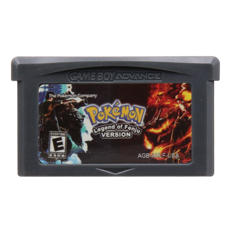 Pokemon Legend of Fenju Version Gameboy Advance GBA Cartridge Card US Version