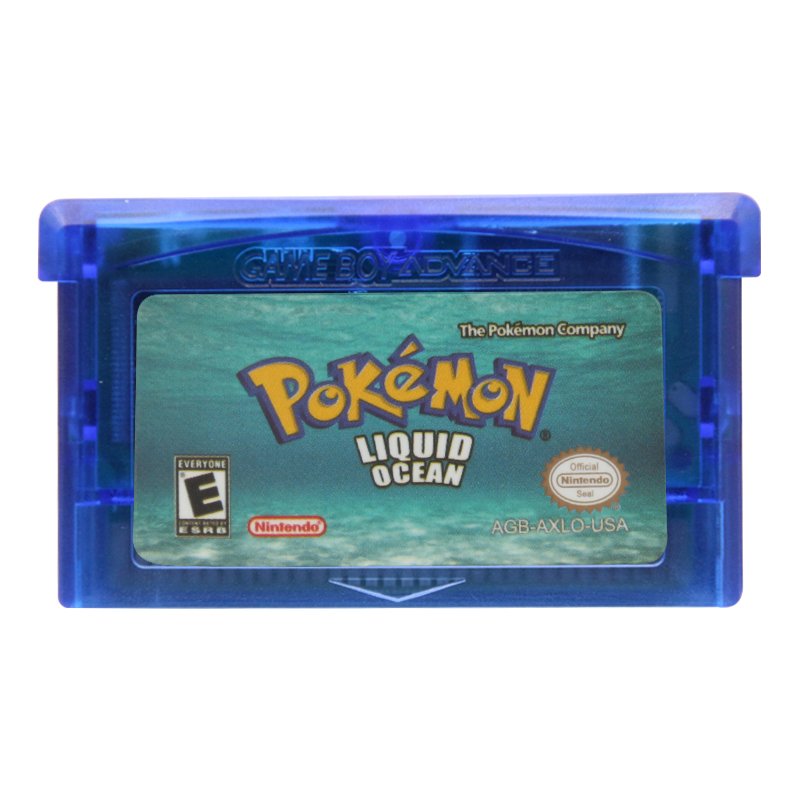 Pokemon Liquid Ocean Gameboy Advance GBA Cartridge Card US Version