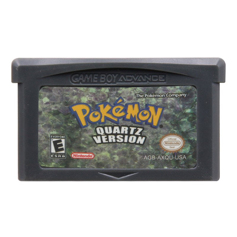 Pokemon Quartzl Gameboy Advance GBA Cartridge Card US Version