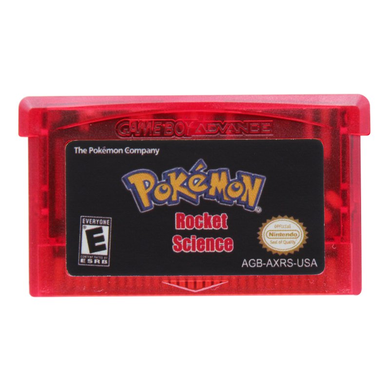 Pokemon Rocket Science Gameboy Advance GBA Cartridge Card US Version