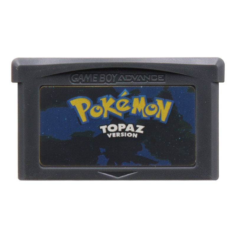 Pokemon Topaz Gameboy Advance GBA Cartridge Card US Version