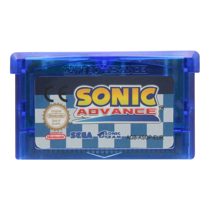 Sonic Advance EUR Gameboy Advance GBA Cartridge Card US Version