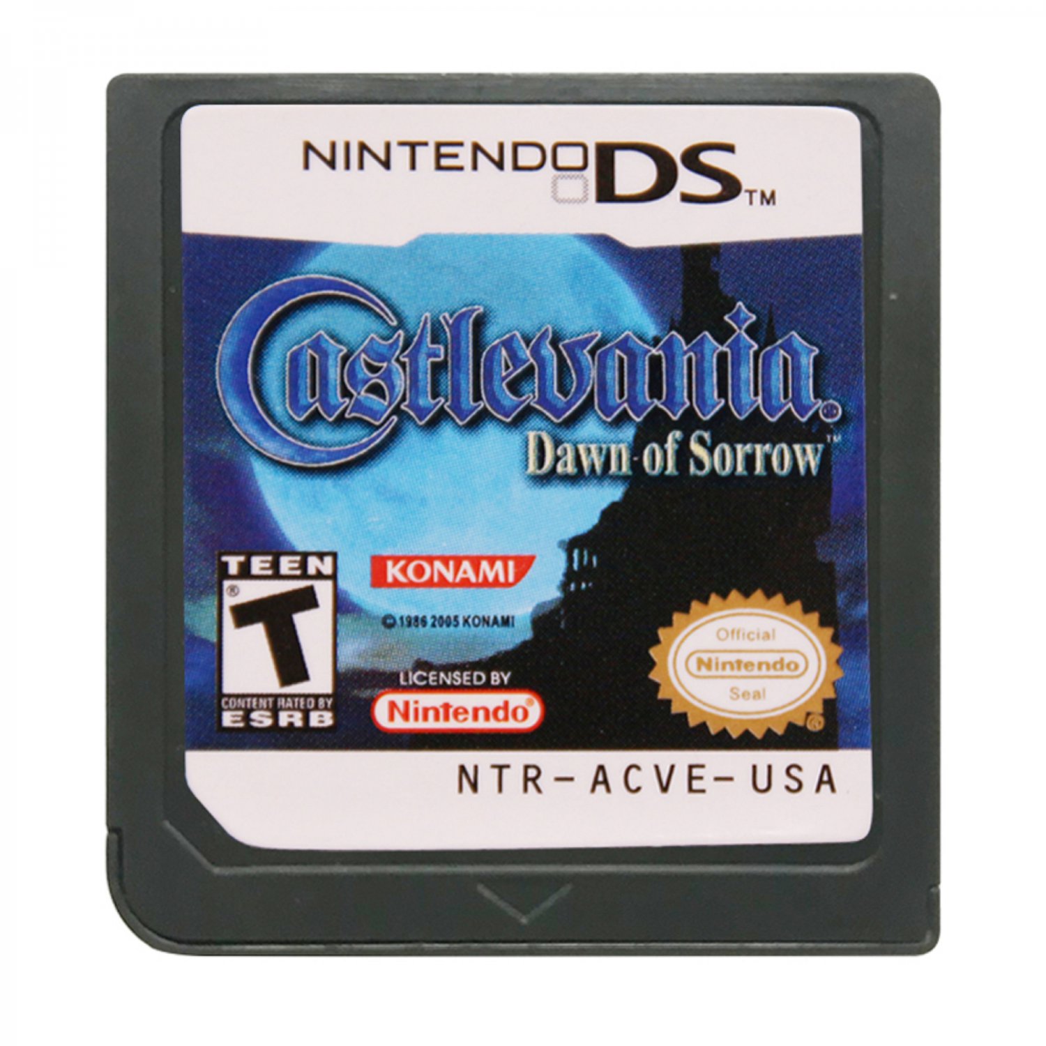 Castlevania Dawn of Sorrow DS 3DS Cartridge Card Console