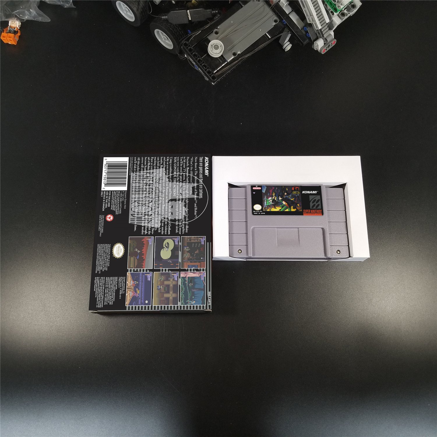 Adventures of Batman & Robin Snes Us Version With Retail Box