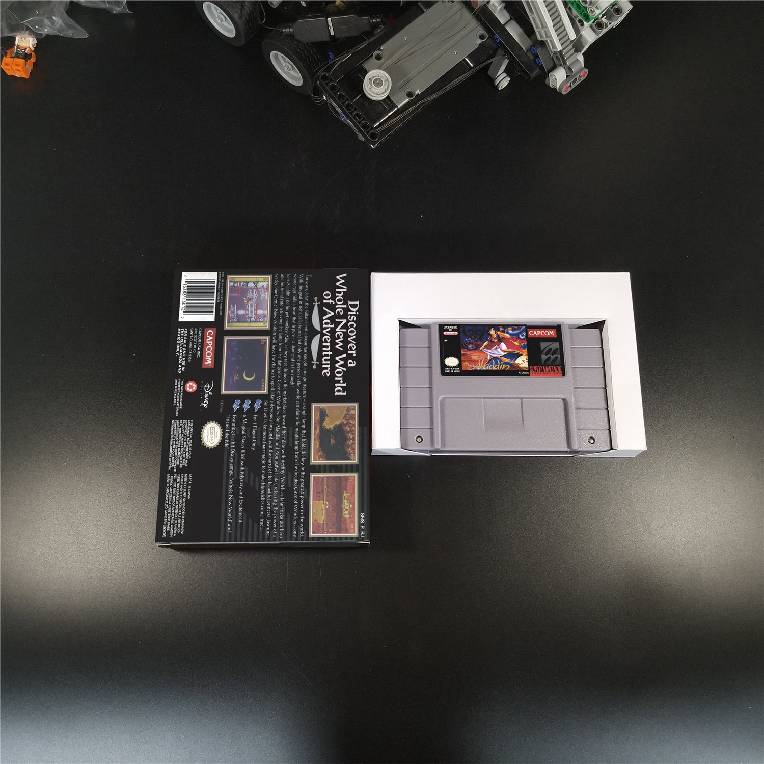 Aladdin Snes Us Version With Retail Box